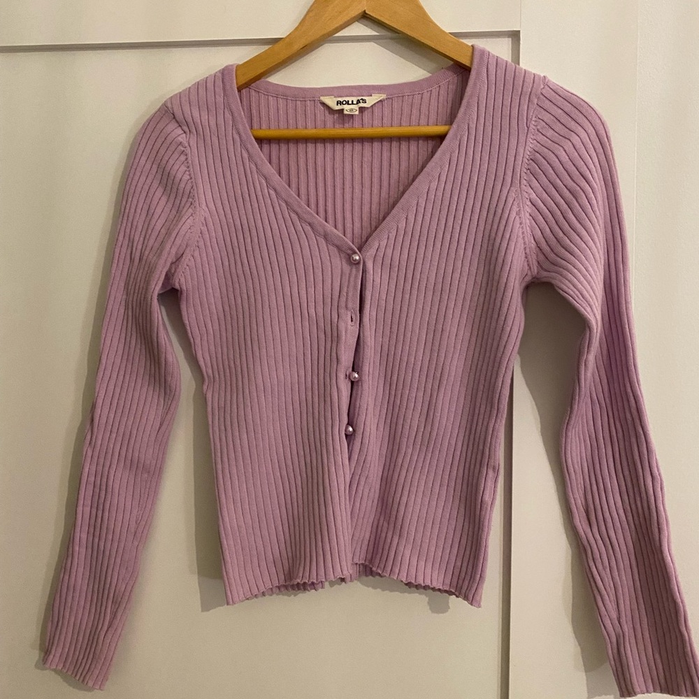 Rolla’s lavender sweater